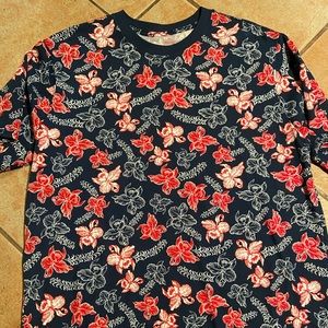 Floral print & Palm tree tshirts 2